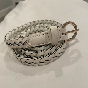 White and Gold Belt